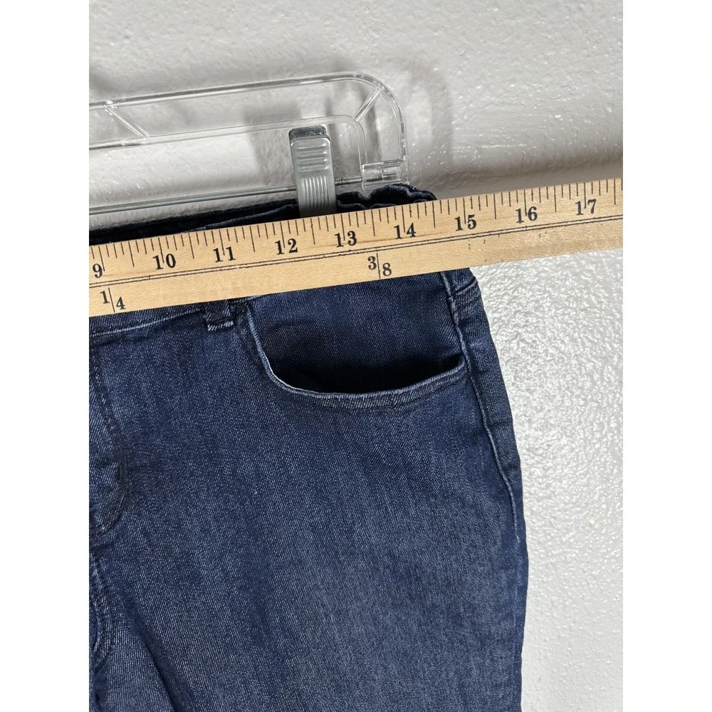 OshKosh B'gosh Jeans Girls 12P Dark‎ Wash Skinny Adjustable Waist Denim